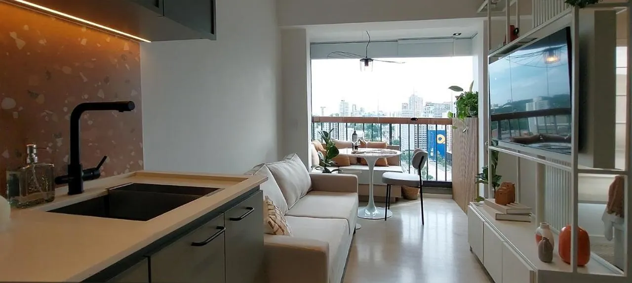 Apartmán Brooklin - Conforto E Aconchego Para Voce Em Sampa! São Paulo